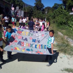 PRIMER FESTIVAL DE LA NIÑEZ EN AYUTUXTEPEQUE
