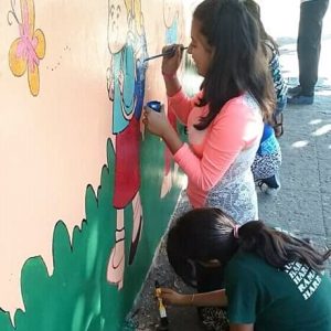 MURAL DEL REFUERZO ESCOLAR DE SOYAPANGO